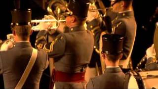 The Citadel Regimental Band amp Pipes at the 2010 Edinburgh Military Tattoo [upl. by Kenzie]