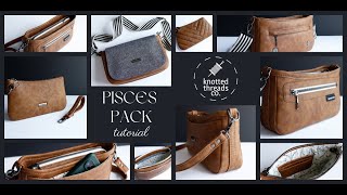 Pisces Pack Tutorial  From Knotted Threads Co [upl. by Eralc126]