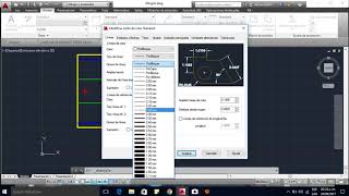 autocad acotacion cambiar colores y grosores de linea [upl. by Marva]