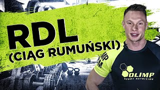 Ćwiczenie RDL ciąg rumuński  Atlas ćwiczeń  Michał Wrzosek by Olimp Sport Nutrition [upl. by Lamori]