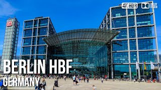 Berlin Hauptbahnhof  Central Station  🇩🇪 Germany 4K HDR Walking Tour [upl. by Prissie27]