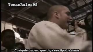 Rare Eminem Underground Rap Battle 1996 Hip Hop Shop [upl. by Ardekahs]