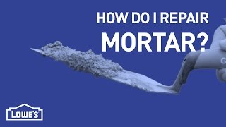 How Do I Repair Mortar  DIY Basics [upl. by Osborne432]