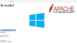 Install amp Set Up Apache Web Server on Windows 10  Quickly [upl. by Iliam212]