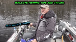 How to Drag Jigs for Walleyes Wolf River Walleye fishing tip [upl. by Leiad652]