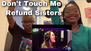 Reaction to Refund Sisters  Don’t Touch Me Unofficial MV [upl. by Asi316]