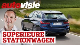 De ultieme alleskunner  BMW 3Serie Touring  Test  Autovisie [upl. by Niamrej]