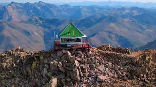 Pinyon Peak Lookout Idaho [upl. by Nnylyam]