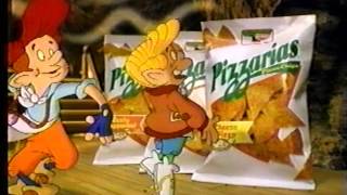 Keebler Pizzerias Crackers commercial 1991 [upl. by Amaris673]