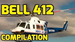 Bell 412 Helicopter In Action [upl. by Acsot274]