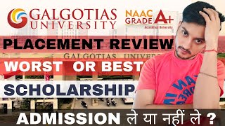 Galgotias University Review  Admission Process 2024  Scholarships  Placement Ranking Fees [upl. by Hubble]