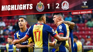 Highlights amp Goals  Chivas vs San Luis 12  Telemundo Deportes [upl. by Ralli]