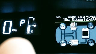 How to change Prius C KPH to MPH Toyota On Front [upl. by Sukcirdor]