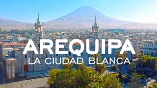 Arequipa La Ciudad Blanca 4K  Perú  Gigi Aventuras [upl. by Aihsilef462]