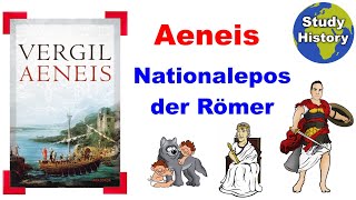 Die Aeneis I Gründungsmythos der Stadt Rom und Abenteuer des Aeneas [upl. by Arelc900]