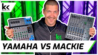 Yamaha MG10XU vs Mackie ProFX10v3 [upl. by Huesman]