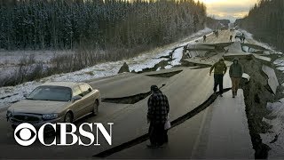 Lasting effects of Alaskas magnitude 70 earthquake [upl. by Yeclehc]