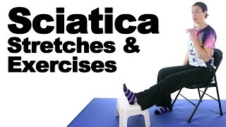 Sciatica Stretches amp Exercises  Ask Doctor Jo [upl. by Vacuva]