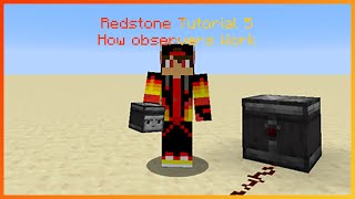 How do observers work in Minecraft 5 [upl. by Odie]