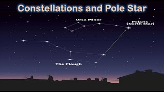 Constellations and Pole Star [upl. by Had754]