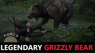 Legendary Grizzly Bear Location and Hunting in Red Dead Redemption [upl. by Thayer]