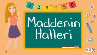 3 Sınıf  Maddenin Halleri [upl. by Phalan]