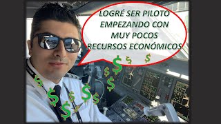 Como Logré ser Piloto Comercial Empezando con Pocos Recursos Económicos [upl. by Llenreb870]