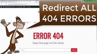 How to Fix Wordpress 404 Page Not Found Errors  Redirect 404 to Homepage [upl. by Tallbot]