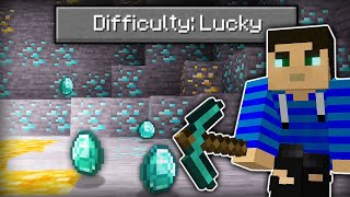 So I added a quotLuckyquot Difficulty to Minecraft [upl. by Weissman]