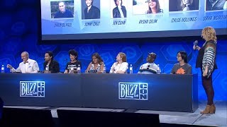 Blizzcon 2017 Overwatch Voice Actors Reading Their Lines [upl. by Draned]