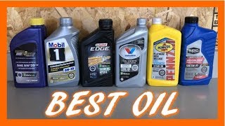 Synthetic Motor Oil Comparison  Which Engine Oil is Best [upl. by Bigot]