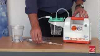 Operating a Portable Suction Pump  Demonstration [upl. by Lotta367]