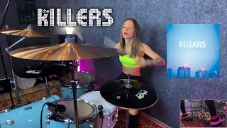 The Killers  Somebody Told Me  Drum Cover [upl. by Iznik699]