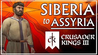 Restoring Assyria from Siberia  Unlanded Crusader Kings 3 Challenge [upl. by Assirual421]