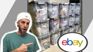 The BEST Way to Organize Your eBay Product Inventory  Using a SKU System as a Storage Solution [upl. by Abott58]