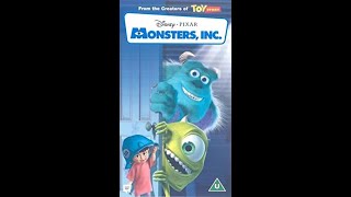 Opening to Monsters Inc UK VHS 2002 [upl. by Ehcor]