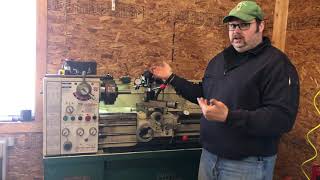 How To set up a gun barrel in the lathe [upl. by Saxon]