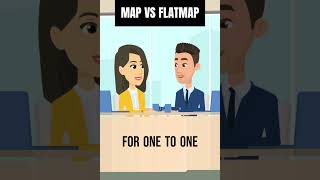 Difference between map and flatmap in Java [upl. by Eniamrej]