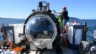 Dive to the bottom of Puget Sound in OceanGates Cyclops 1 submersible [upl. by Bolen681]