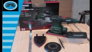 Parkside Multi Functional Sander PMFS 200 B2 3 in 1 Levigatrice Multiuso  Multifunktionsschleifer [upl. by Astiram]