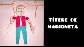 Cómo crear TÍTERES DE MARIONETA Súper fácil [upl. by Sharman673]