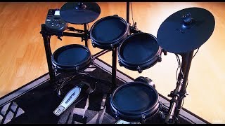 Alesis Nitro Mesh Kit Demo with Josh Cuadra [upl. by Rtoip]