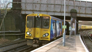 Half an Hour at 216  Birkenhead North Station 1022017  Class 507 508 terminus [upl. by Zumstein]