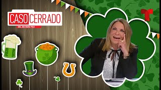 ESPECIAL DEL DÍA DE SAN PATRICIO 🍻🍀💚  Caso Cerrado  Telemundo [upl. by Zaob]