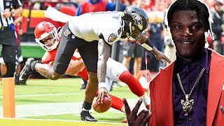 Lamar Jackson MVP Season Highlights [upl. by Ynatterb]