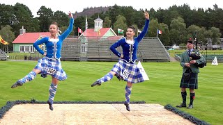 Barracks Johnny exhibition Highland Dance by champion dancers during 2020 VirtualHighlandGames [upl. by Nylesaj]