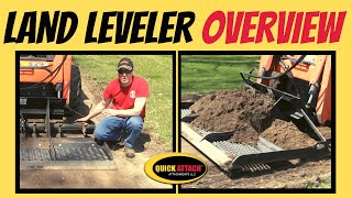 Quick Attach® Land Leveler™ Land Planer overview [upl. by Latsyk]