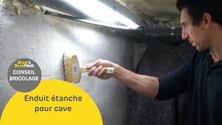 Enduit étanche pour cave [upl. by Redlac]