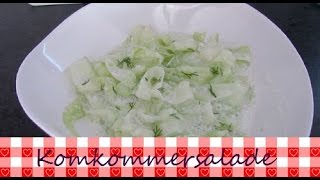 Komkommersalade  Recept  Koken met Marielle [upl. by Soinotna]