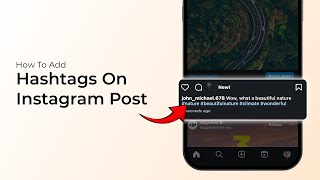 How To Add Hashtags On Instagram Post [upl. by Malorie88]